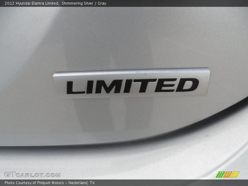  2012 Elantra Limited Logo