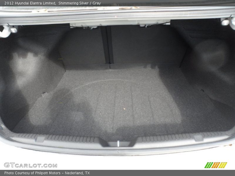  2012 Elantra Limited Trunk