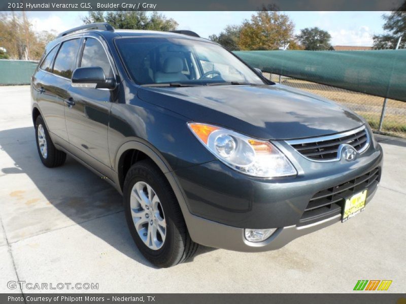 Boulder Gray / Gray 2012 Hyundai Veracruz GLS