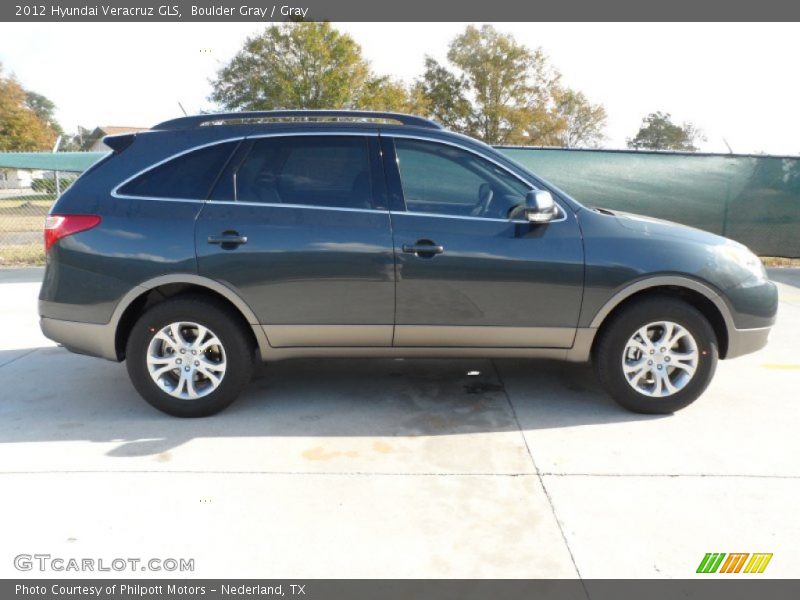 Boulder Gray / Gray 2012 Hyundai Veracruz GLS