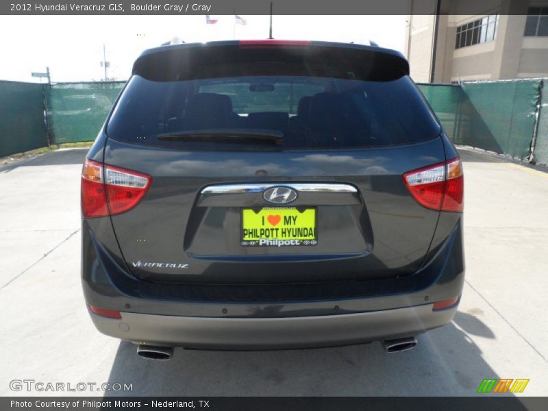 Boulder Gray / Gray 2012 Hyundai Veracruz GLS