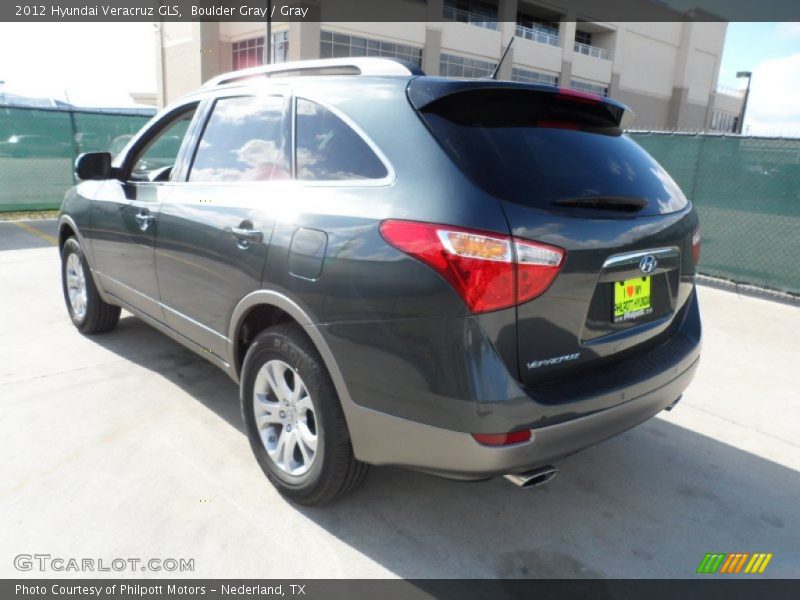 Boulder Gray / Gray 2012 Hyundai Veracruz GLS