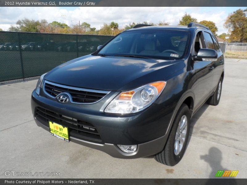 Boulder Gray / Gray 2012 Hyundai Veracruz GLS