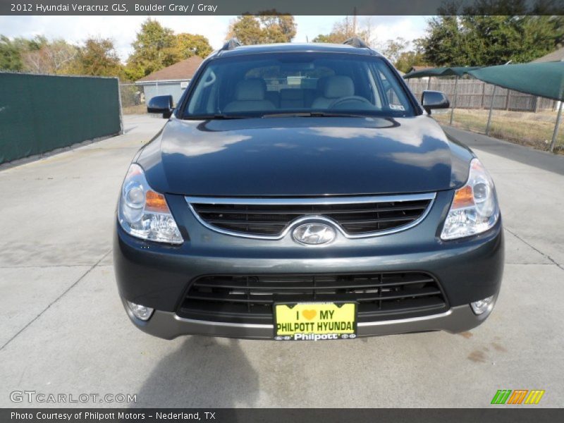 Boulder Gray / Gray 2012 Hyundai Veracruz GLS