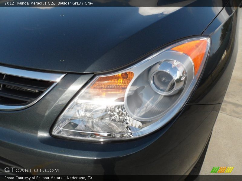 Boulder Gray / Gray 2012 Hyundai Veracruz GLS