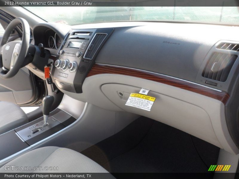 Boulder Gray / Gray 2012 Hyundai Veracruz GLS