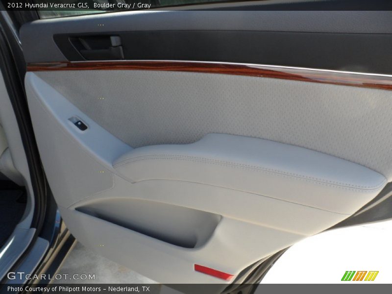 Boulder Gray / Gray 2012 Hyundai Veracruz GLS