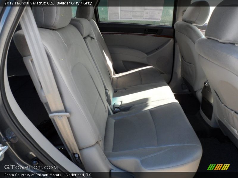 Boulder Gray / Gray 2012 Hyundai Veracruz GLS