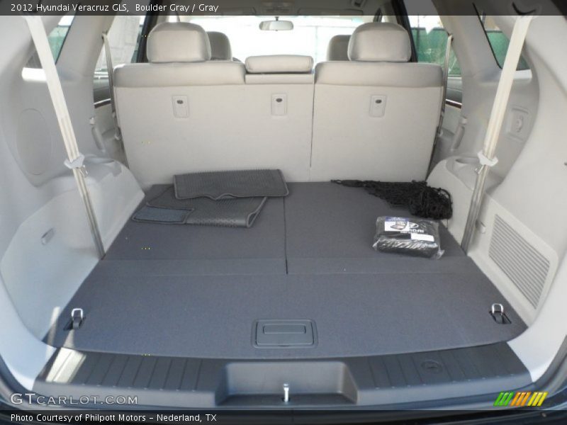 Boulder Gray / Gray 2012 Hyundai Veracruz GLS