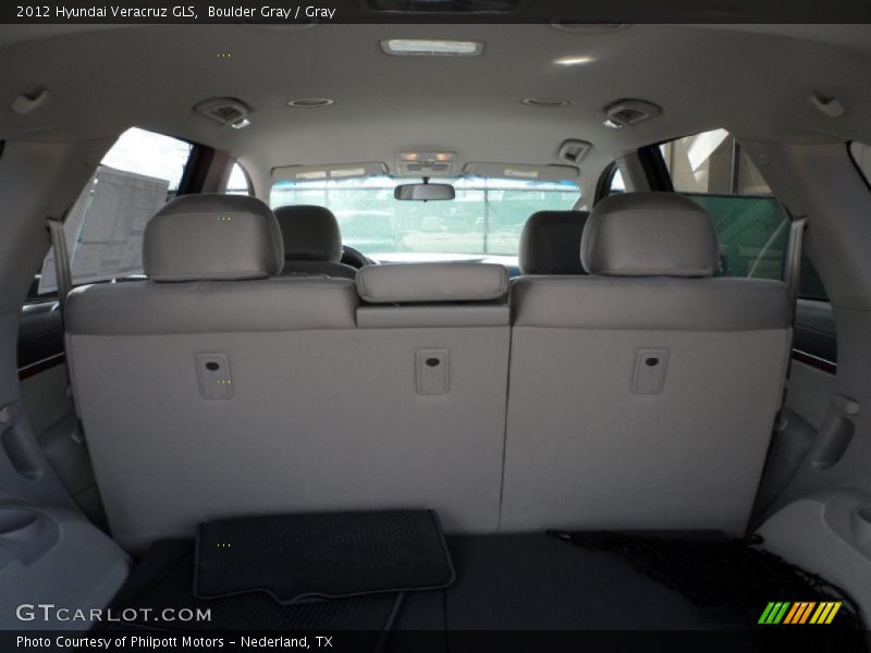 Boulder Gray / Gray 2012 Hyundai Veracruz GLS