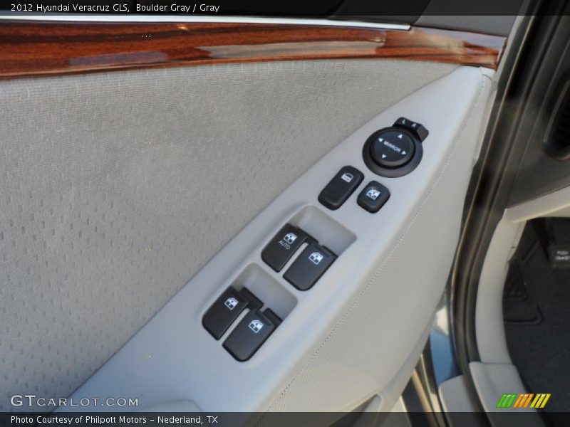 Boulder Gray / Gray 2012 Hyundai Veracruz GLS