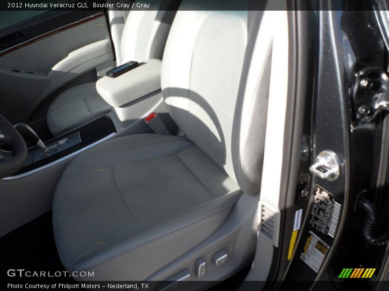 Boulder Gray / Gray 2012 Hyundai Veracruz GLS