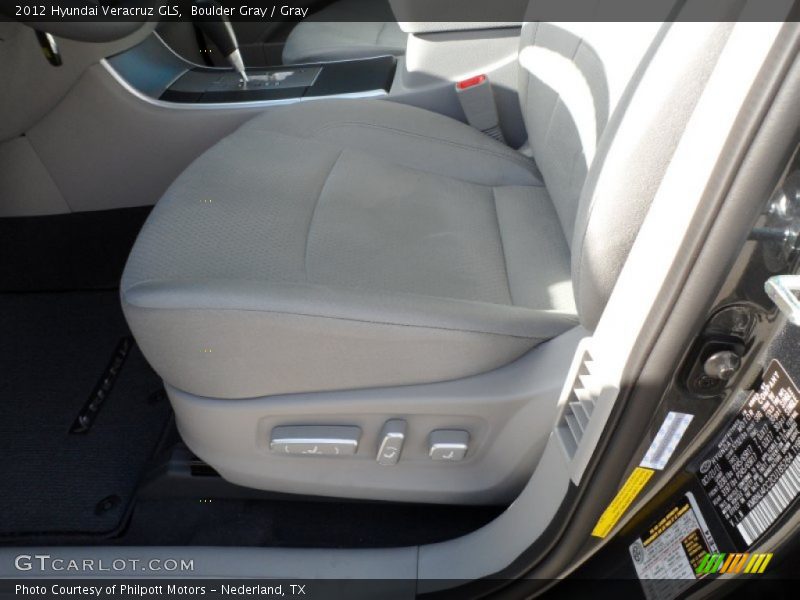 Boulder Gray / Gray 2012 Hyundai Veracruz GLS