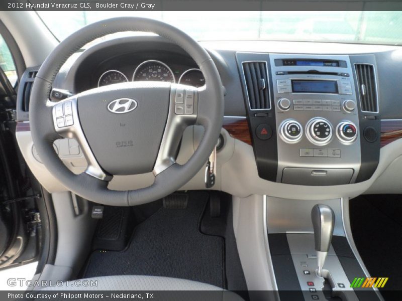 Boulder Gray / Gray 2012 Hyundai Veracruz GLS