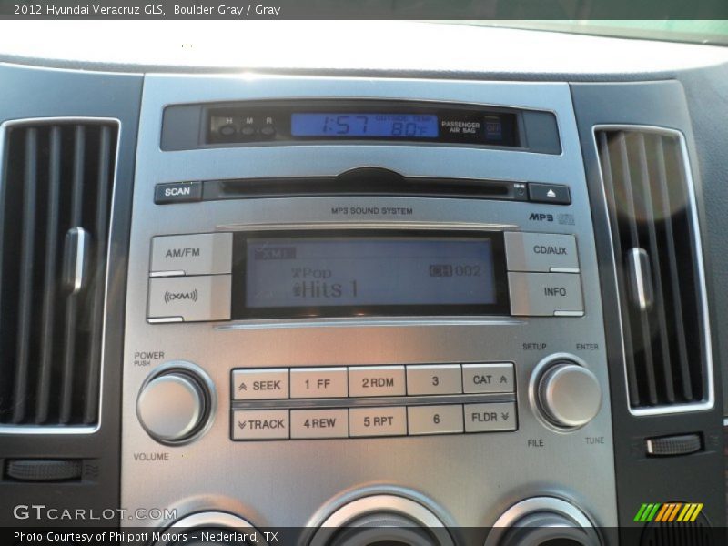Boulder Gray / Gray 2012 Hyundai Veracruz GLS