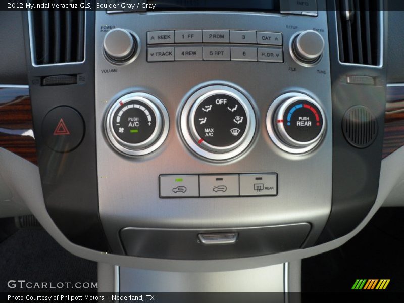 Boulder Gray / Gray 2012 Hyundai Veracruz GLS