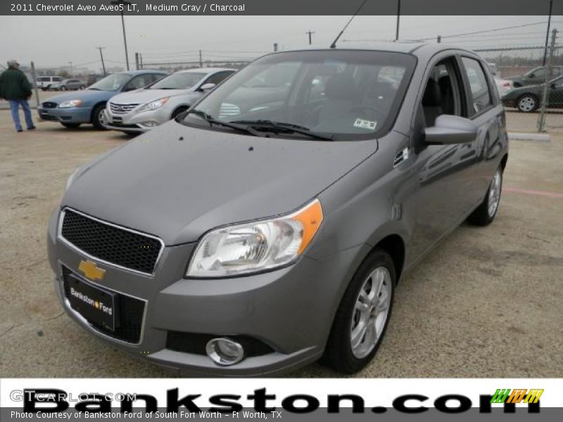 Medium Gray / Charcoal 2011 Chevrolet Aveo Aveo5 LT