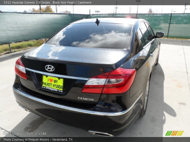 Black Noir Pearl / Cashmere 2012 Hyundai Genesis 3.8 Sedan