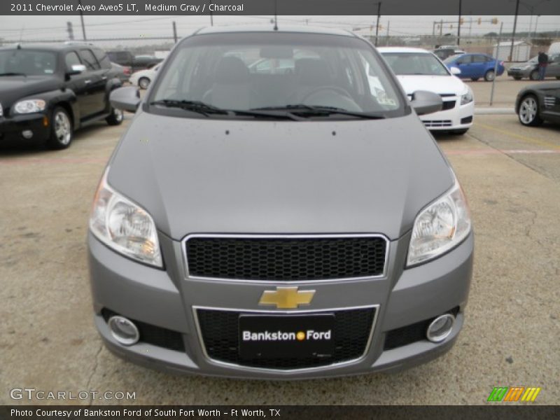 Medium Gray / Charcoal 2011 Chevrolet Aveo Aveo5 LT