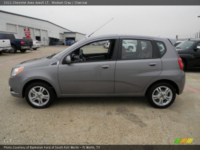 Medium Gray / Charcoal 2011 Chevrolet Aveo Aveo5 LT