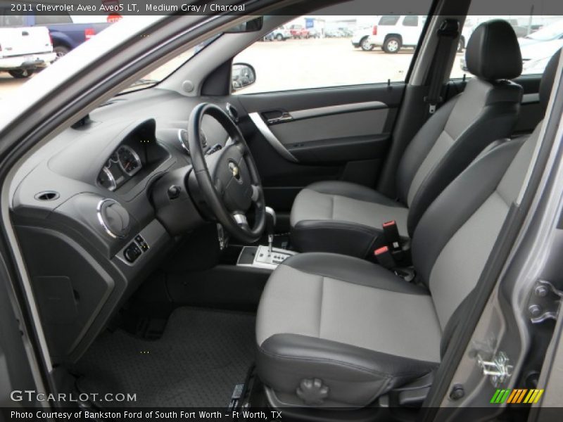 Medium Gray / Charcoal 2011 Chevrolet Aveo Aveo5 LT