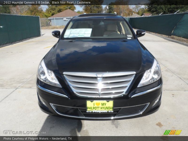 Black Noir Pearl / Cashmere 2012 Hyundai Genesis 3.8 Sedan