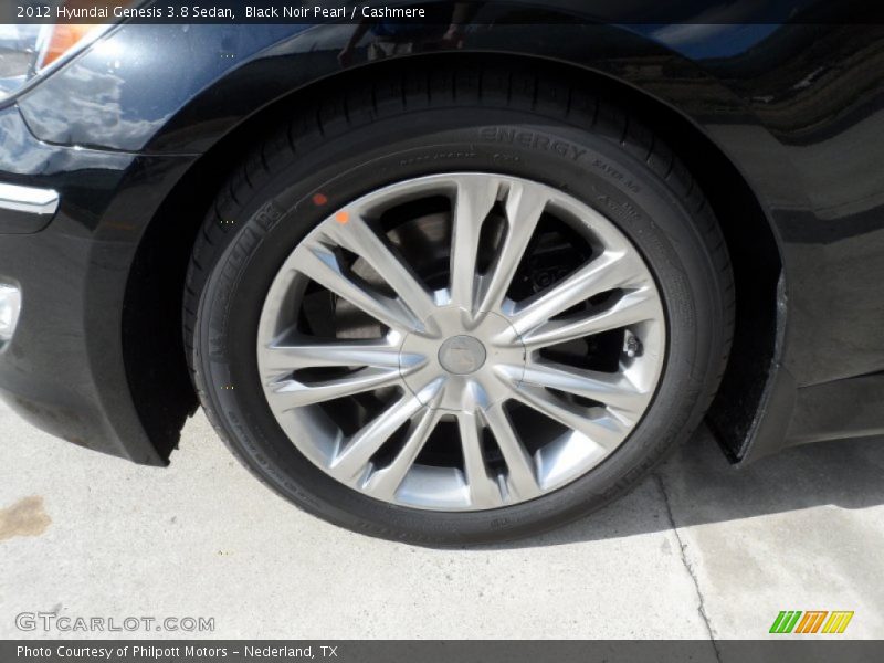 Black Noir Pearl / Cashmere 2012 Hyundai Genesis 3.8 Sedan