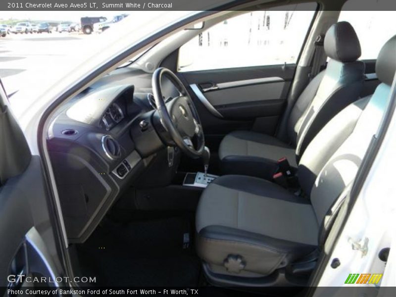 Summit White / Charcoal 2011 Chevrolet Aveo Aveo5 LT