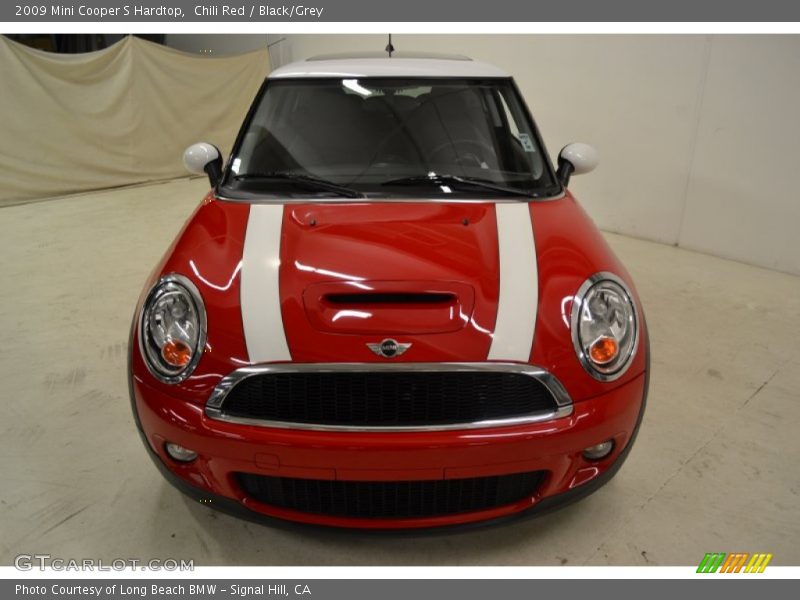 Chili Red / Black/Grey 2009 Mini Cooper S Hardtop