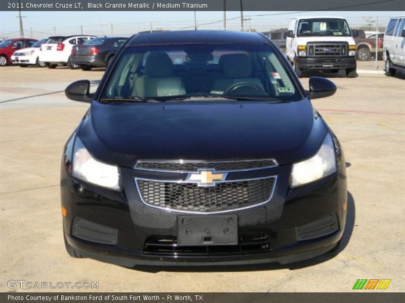 Black Granite Metallic / Medium Titanium 2011 Chevrolet Cruze LT