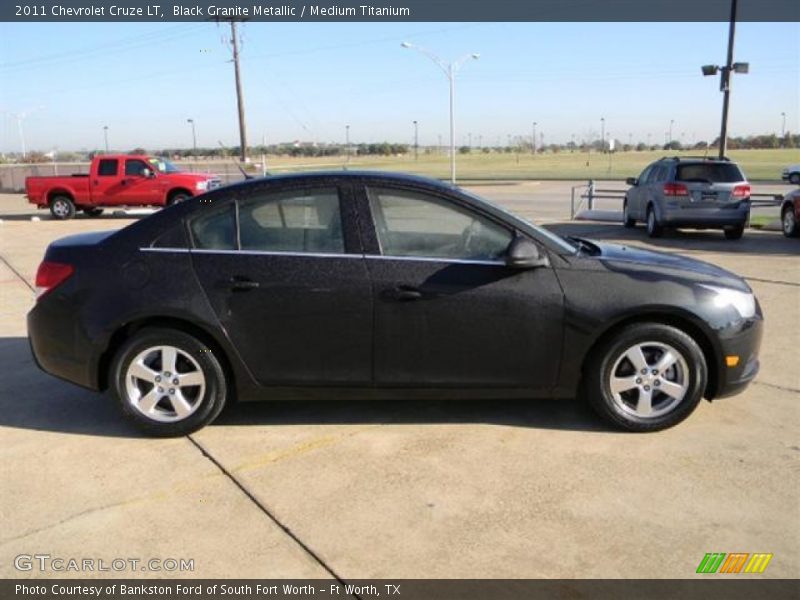 Black Granite Metallic / Medium Titanium 2011 Chevrolet Cruze LT