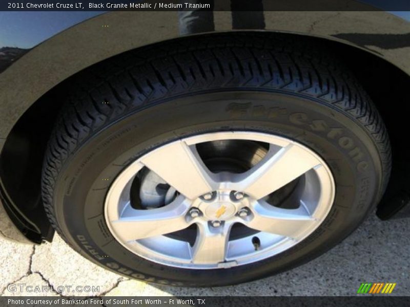 Black Granite Metallic / Medium Titanium 2011 Chevrolet Cruze LT