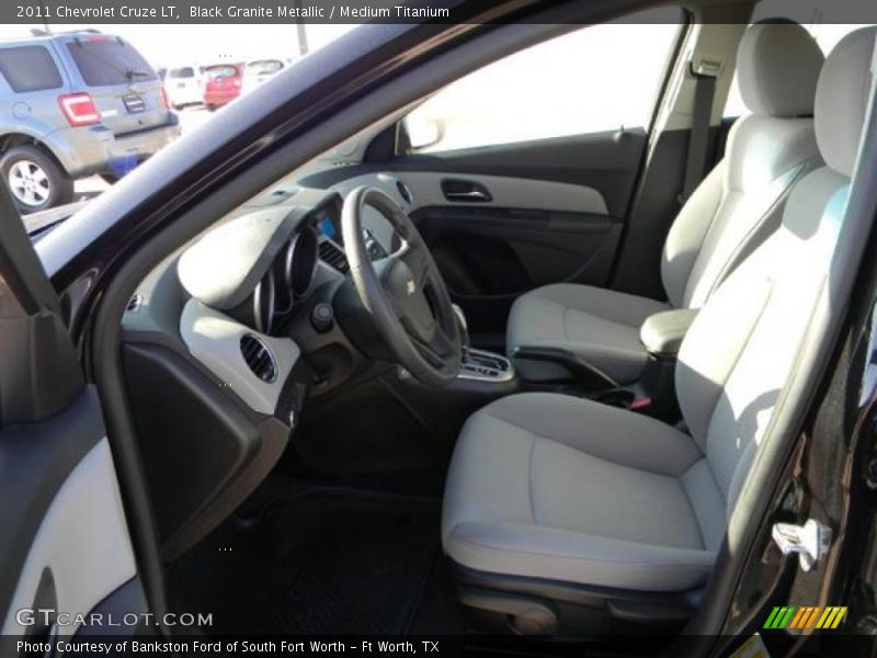 Black Granite Metallic / Medium Titanium 2011 Chevrolet Cruze LT