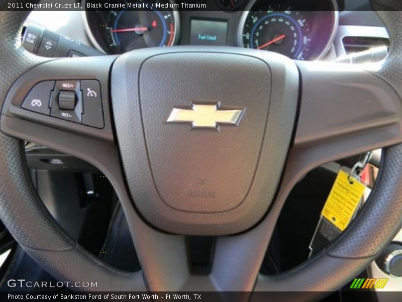 Black Granite Metallic / Medium Titanium 2011 Chevrolet Cruze LT