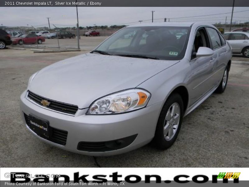 Silver Ice Metallic / Ebony 2011 Chevrolet Impala LT