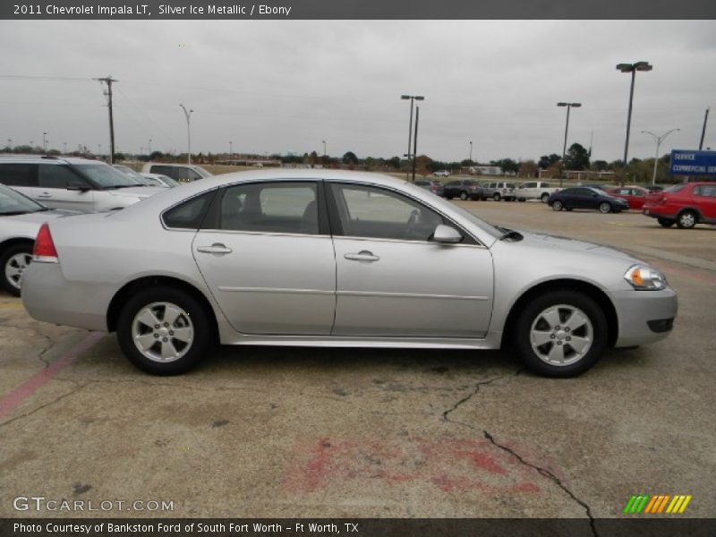 Silver Ice Metallic / Ebony 2011 Chevrolet Impala LT