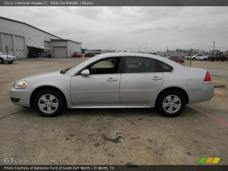 Silver Ice Metallic / Ebony 2011 Chevrolet Impala LT