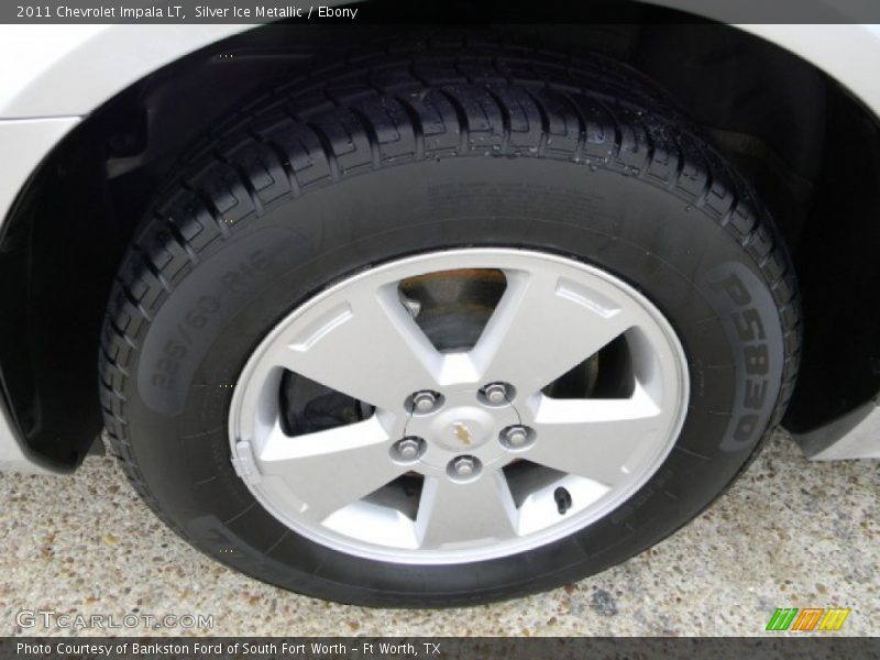 Silver Ice Metallic / Ebony 2011 Chevrolet Impala LT