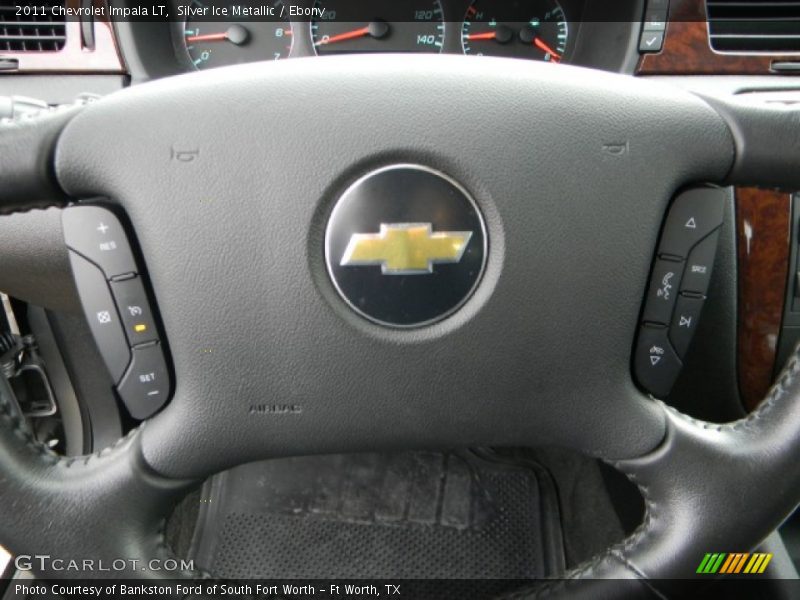 Silver Ice Metallic / Ebony 2011 Chevrolet Impala LT