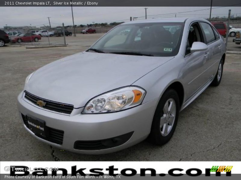 Silver Ice Metallic / Ebony 2011 Chevrolet Impala LT