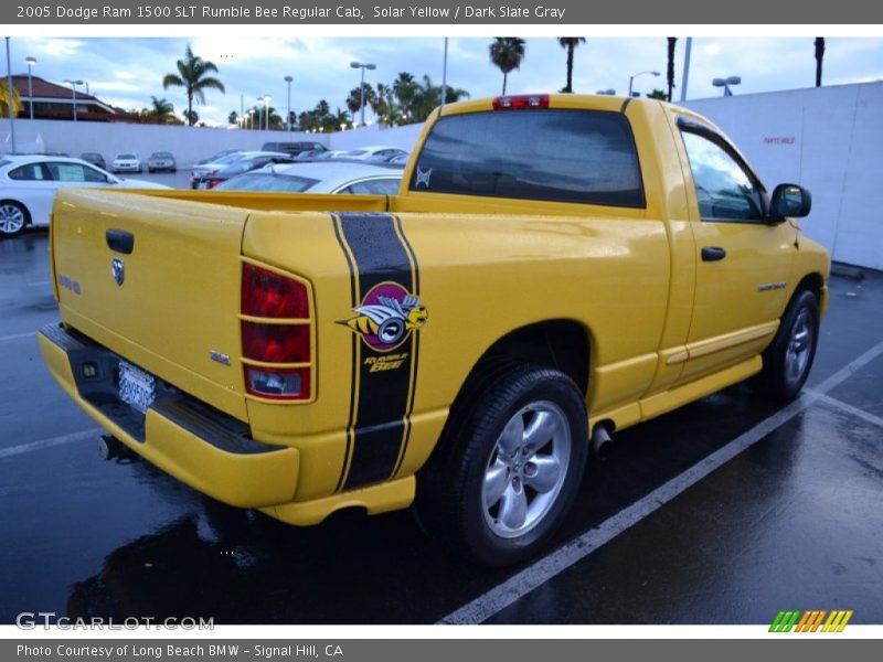 Solar Yellow / Dark Slate Gray 2005 Dodge Ram 1500 SLT Rumble Bee Regular Cab