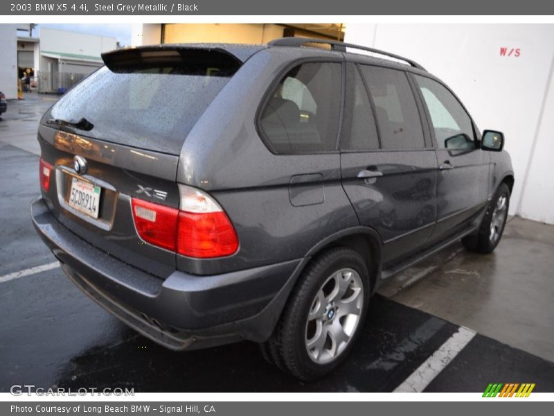 Steel Grey Metallic / Black 2003 BMW X5 4.4i