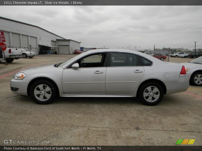Silver Ice Metallic / Ebony 2011 Chevrolet Impala LT