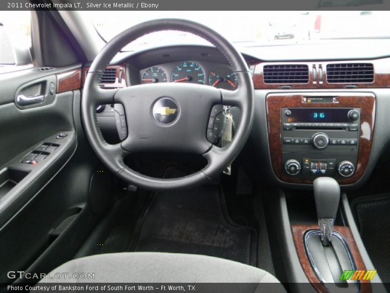 Silver Ice Metallic / Ebony 2011 Chevrolet Impala LT