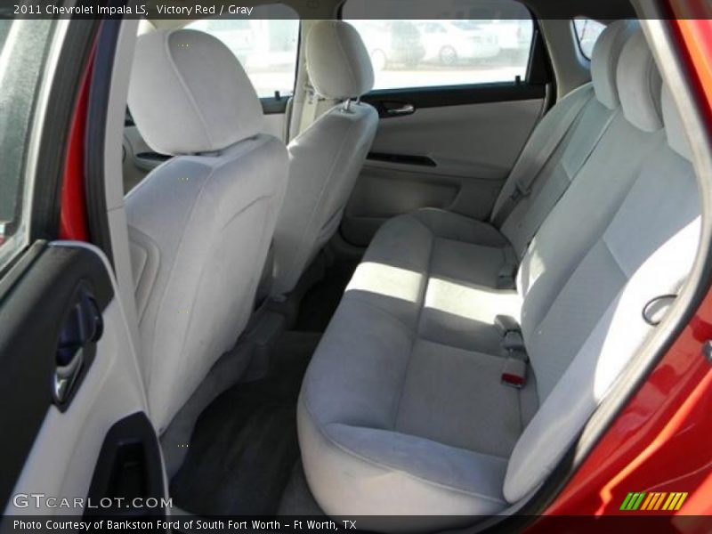 Victory Red / Gray 2011 Chevrolet Impala LS