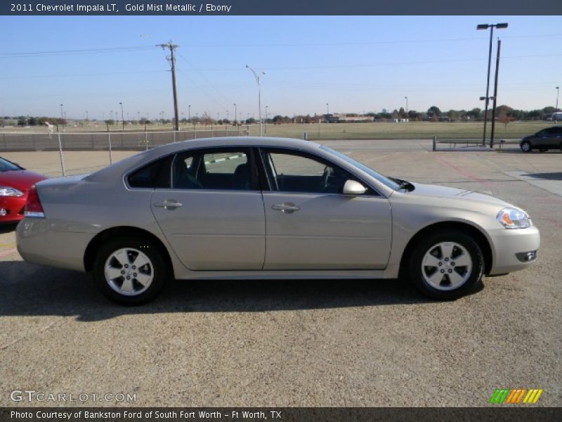 Gold Mist Metallic / Ebony 2011 Chevrolet Impala LT
