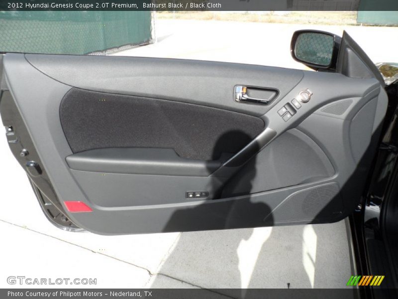 Bathurst Black / Black Cloth 2012 Hyundai Genesis Coupe 2.0T Premium