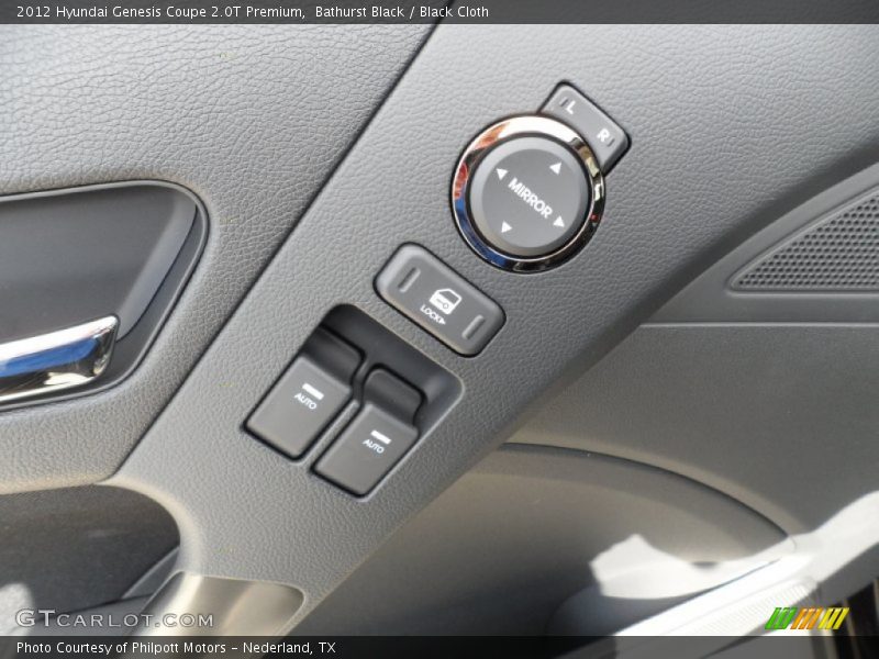Bathurst Black / Black Cloth 2012 Hyundai Genesis Coupe 2.0T Premium