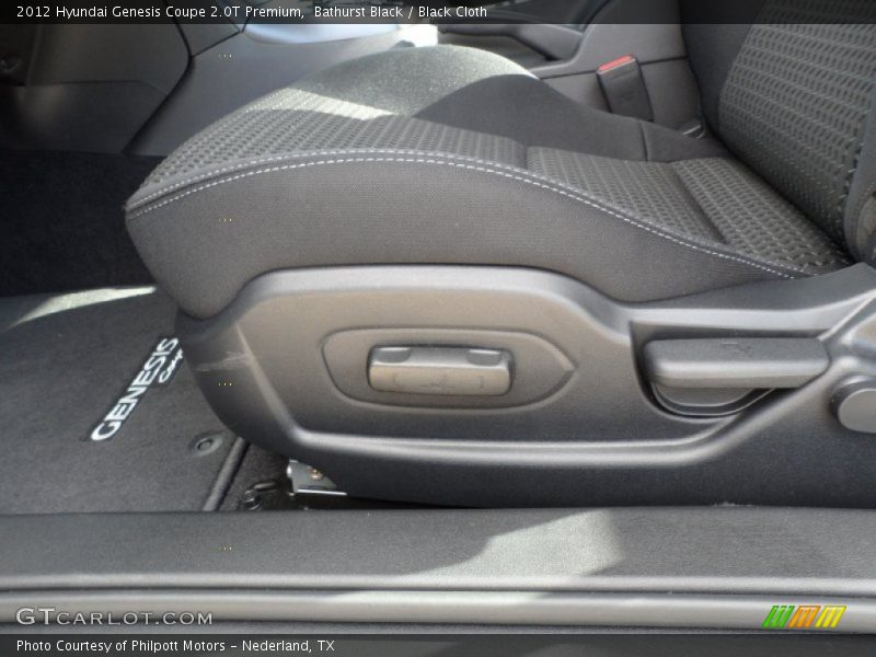 Bathurst Black / Black Cloth 2012 Hyundai Genesis Coupe 2.0T Premium