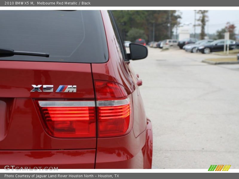 Melbourne Red Metallic / Black 2010 BMW X5 M